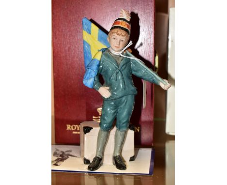 A PRESENTATION BOXED ROYAL COPENHAGEN 'PONTUS' FIGURE, limited edition 623/7500, with certificate of authenticity(1) (Conditi
