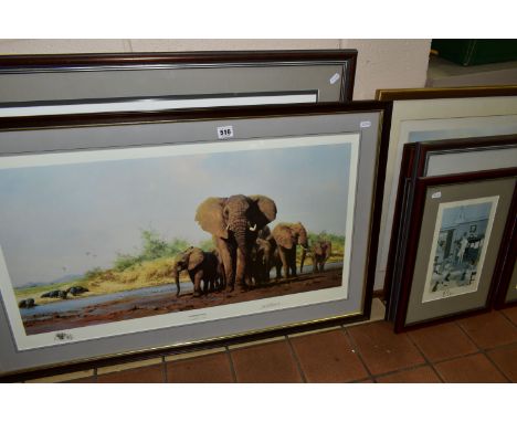 TWELVE MODERN DECORATIVE PRINTS COMPRISING DAVID SHEPHERD (1931-2017) AND GEOFFREY W. BIRKS (1929-1993) ETC, David shepherd l