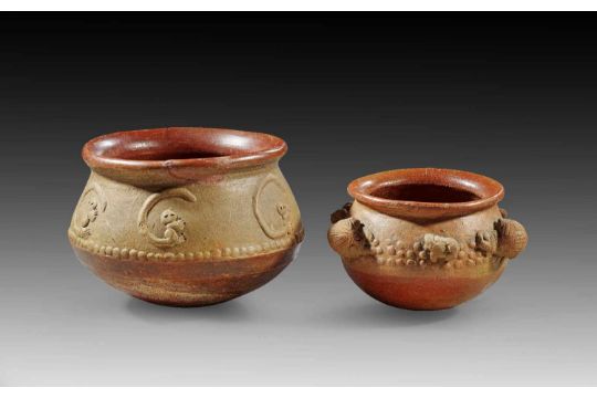 Zwei koloniale Gefäße. Zwei koloniale Gefäße. Atlantische Abdachung