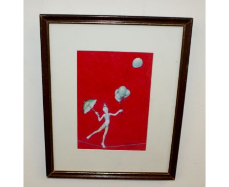 Charity item, auction of a signed print with info on reverse, all money raised will be given to sport relief