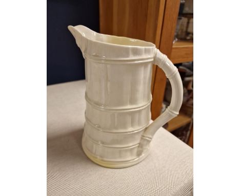 Large 1880's Victorian Royal Worcester Bamboo Water Jug
