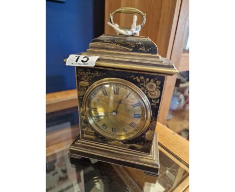 Wagland &amp; Son of Windsor Carriage/Mantel Clock w/french movement - 22cm high