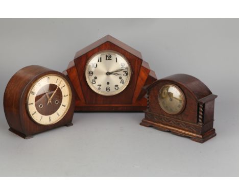 A Collection of Three Mantel Clocks, untested (3)
