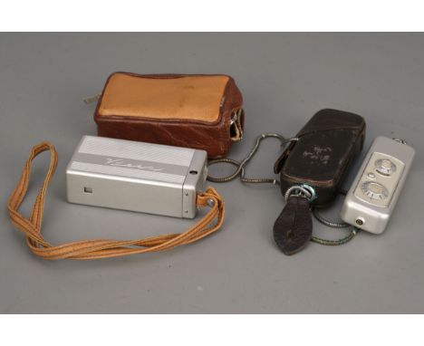 A Minox B Subminiature Camera, together with a Kiev Bera, both in maker's cases (2)
