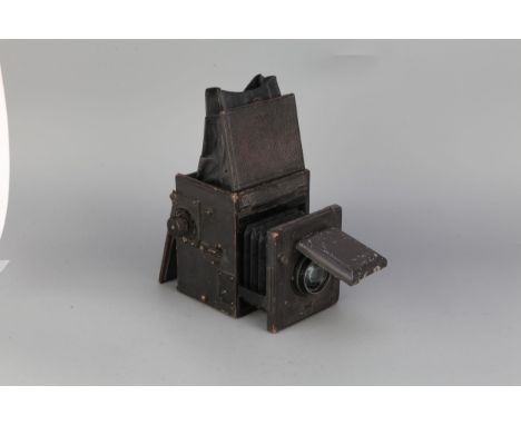 An Unmarked Reflex Camera, with Dallmeyer Press f3.5 lens