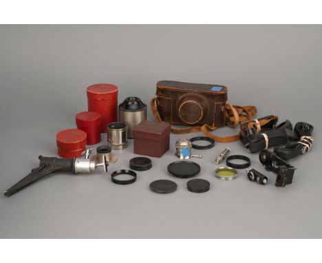 A Collection of Various Leica Accessories, including VAROB, LVFOO, LOOHW, DIREKT and more (a lot)Import Duty These items have