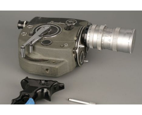 A Beaulieu Reflex Control Cine Camera, with P. Angenieux f/2.2 17-68mm lensImport Duty These items have been brought in to se
