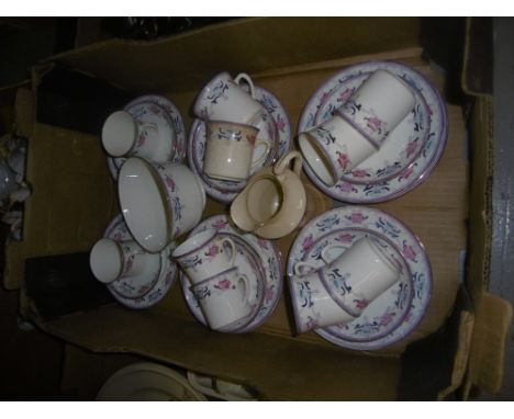 A PART ROYAL VALE TEA SET