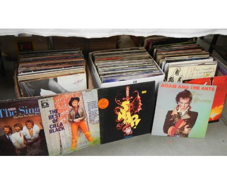 3 boxes of LP records including Prince, Queen, Rolling Stone, Bob Dylan etc