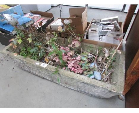 A garden trough