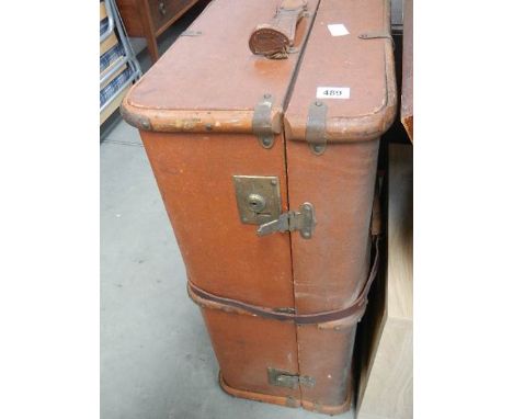 An old travel trunk