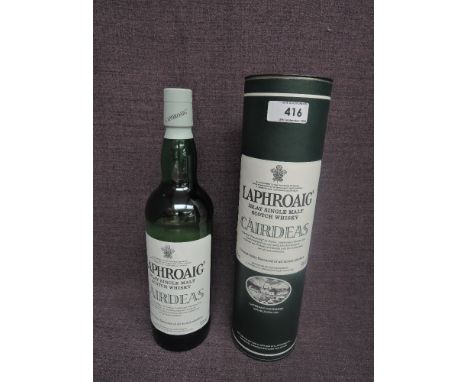 A bottle of Laphroaig 'Cairdeas' Islay Single Malt Scotch Whisky, 70cl, 55% vol in card tube