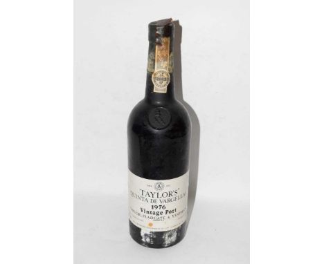 One bottle 1976 Taylors vintage Port