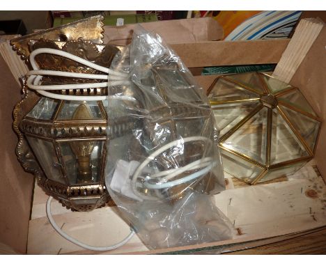 Selection of wall light fittings