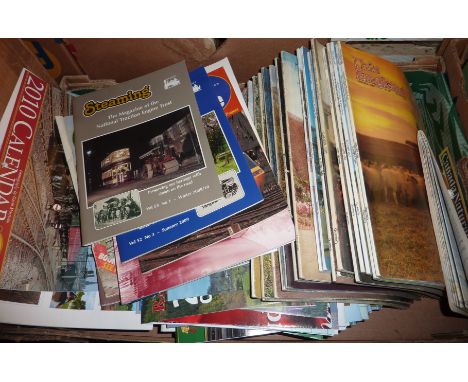 Box of assorted magazines inc 'This England', 'Railway Magazine', 'Dads Army' etc