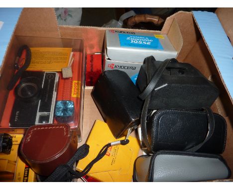 Kodak instamatic camera, Yashica 105SE camera, Kodak instamatic 204, Kodak instamatic 100 etc