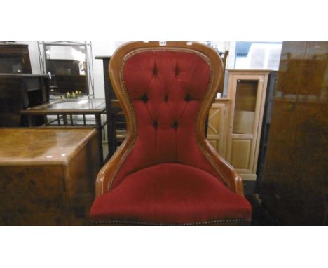 BUTTON BACK NURSING CHAIR