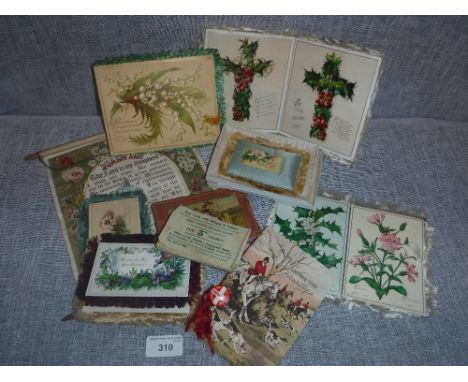 A QUANTITY OF ASSORTED VINTAGE ITEMS including Birthday cards and other items