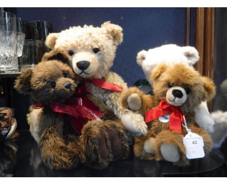 A STEIFF BEAR "Bobby", a large Steiff bear and others similar