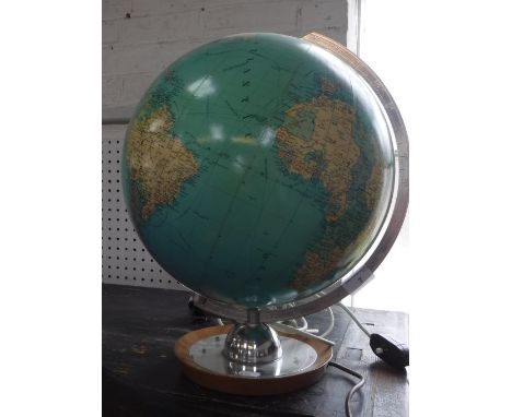 A "J R O" ELECTRIC GLOBE (boxed)