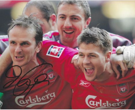 Football, Dietmar Hamann signed 10x8 colour photograph. Hamann (born 27 August 1973) is a German professional football coach,