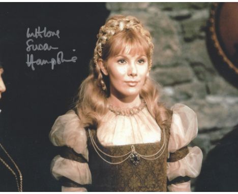 Actor, Susan Hampshire signed 10x8 colour photograph. Hampshire is an English actress known for her many television and film 