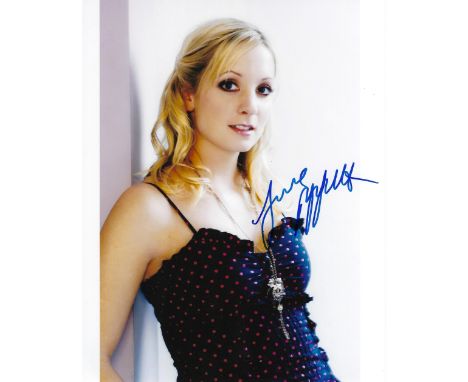 Actor, Joanne Froggatt signed 10x8 colour photograph. Froggatt (born 23 August 1980) is an English actress. From 2010 to 2015