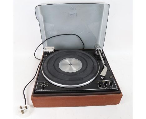 GARRARD - A Vintage model AP76 transcription motor turntable 