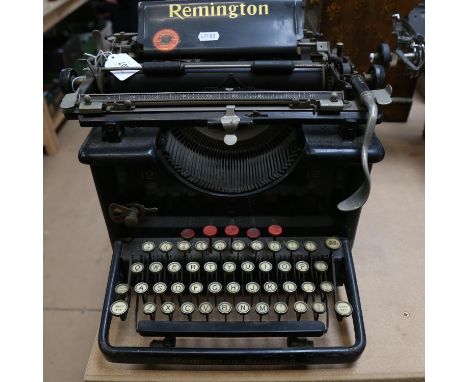 An early Remington Standard Office typewriter 