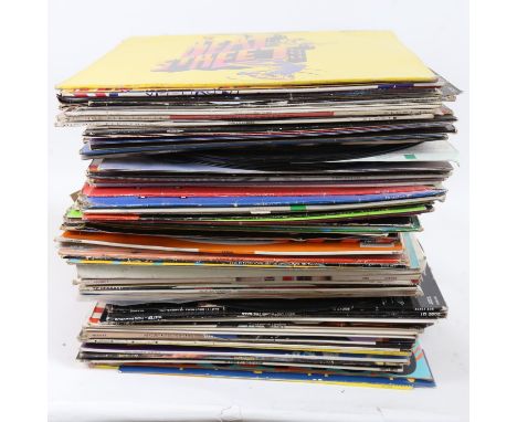 Various Vintage vinyl LPs and records, including Beastie Boys, Status Quo etc (boxful) 