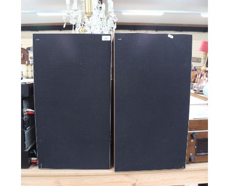 BANG &amp; OLUFSEN (B&amp;O) - a Vintage pair of teak Beovox 5700 floor standing speakers, case height 67cm 