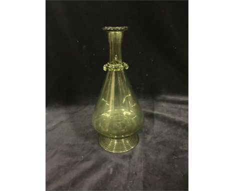 A studio glass decanter