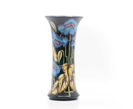 A Moorcroft Collector's Club 'Blue Rhapsody' vase, 2001, by Philip Gibson, numbered 'MCC 258', 26cm highCondition ReportGood 