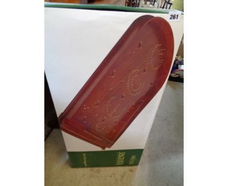 Boxed Jacques of London Hit A Pin Bagatelle board