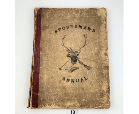 The Sportsman’s Annual, First Series 1836, Dogs with 12 black/white plates. Illustrated by Edwin Landseer. Spine hinges weak 