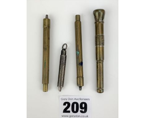 4 small watch tools