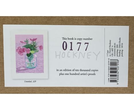 David Hockney ‘A Bigger Book’. Art Edition A. No. 1-250 Copy Number 0177, 498 pages, 13 fold-outs, 50 x 70 cm, with iPad draw