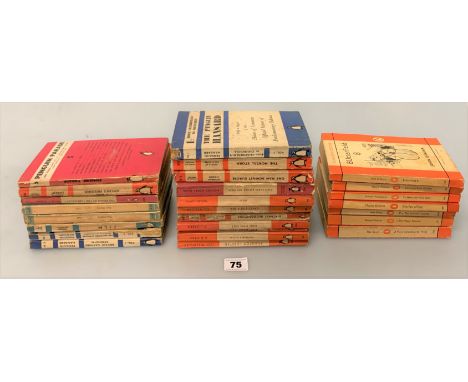 25 vintage Penguin books