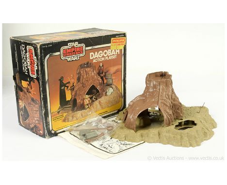 Palitoy Star Wars vintage The Empire Strikes Back Dagobah Play-set, Good (foam perished) complete, within Good opened box, in