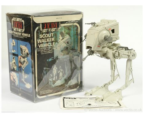 Palitoy Star Wars vintage Return of the Jedi Scout Walker, Excellent complete, within Good opened box, includes instructions 