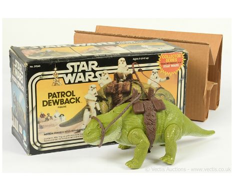 Kenner Star Wars vintage Patrol Dewback, Near Mint complete, within Good opened box.
