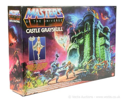 Mattel REISSUE Masters of the Universe Castle Grayskull, Mint UNUSED, Near Mint opened box.