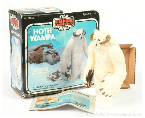 Kenner Star Wars vintage The Empire Strikes Back Hoth Wampa, Good, within Good opened box, with insert and catalogue.