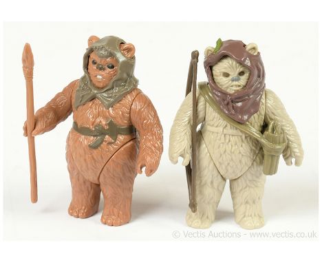 Kenner Star Wars vintage Romba 3 3/4" figure, Good Plus complete. Kenner Star Wars vintage Warok 3 3/4" figure, Good Plus com