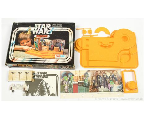 Palitoy Star Wars vintage Cantina Play-set, Good Plus complete (missing stickers), within Good opened box, includes instructi