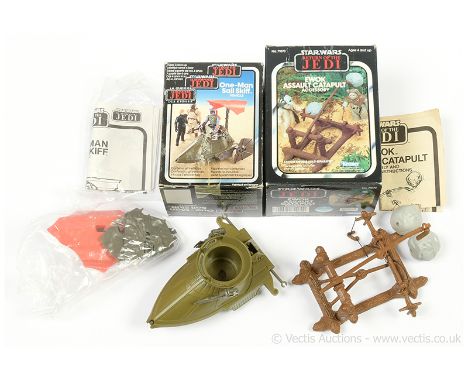 Kenner Star Wars vintage Return of the Jedi Ewok Assault Catapult Accessory, Excellent Complete, within Good Plus opened box,