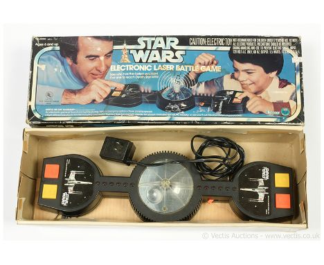 Kenner Star Wars vintage Electronic Laser Battle Game, Good (untested), within Fair to Good opened box (tape around the sides