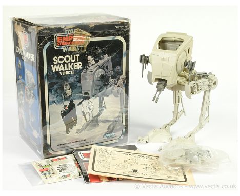 Kenner Star Wars vintage The Empire Strikes Back Scout Walker, Good Unused complete (discoloured), within Fair to Good opened