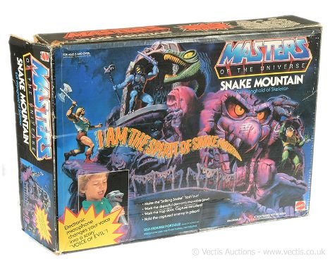 Mattel vintage Masters of the Universe Snake Mountain, Excellent, Complete, within Good opened box.