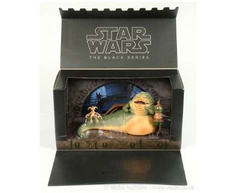 Hasbro Star Wars Black Series 6 " scale Jabba The Hutt's Throne Room, Mint, within Good Plus packaging.